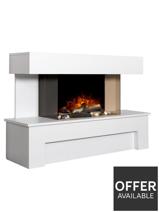 stillFront image of adam-fires-fireplaces-havana-white-electric-suite-with-remote