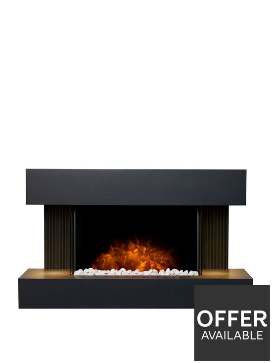 front image of adam-fires-fireplaces-manola-black-electric-wall-suite-with-remote