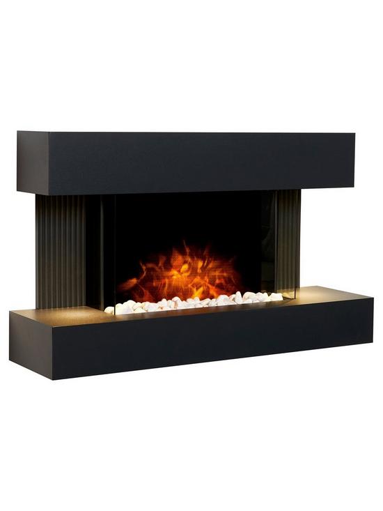 stillFront image of adam-fires-fireplaces-manola-black-electric-wall-suite-with-remote