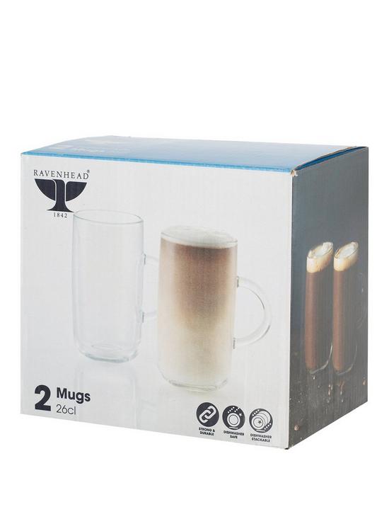 front image of ravenhead-entertain-set-of-2-tall-glass-mugs