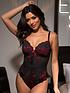  image of pour-moi-amour-underwired-body-blackscarlet