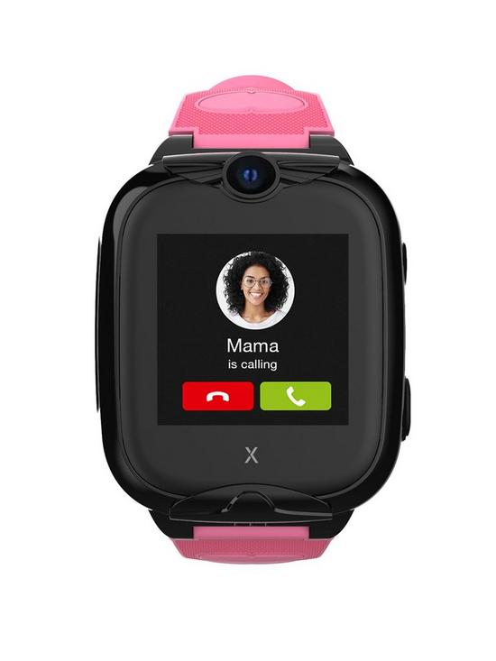 front image of xplora-xgo2-pink-kids-smartwatch