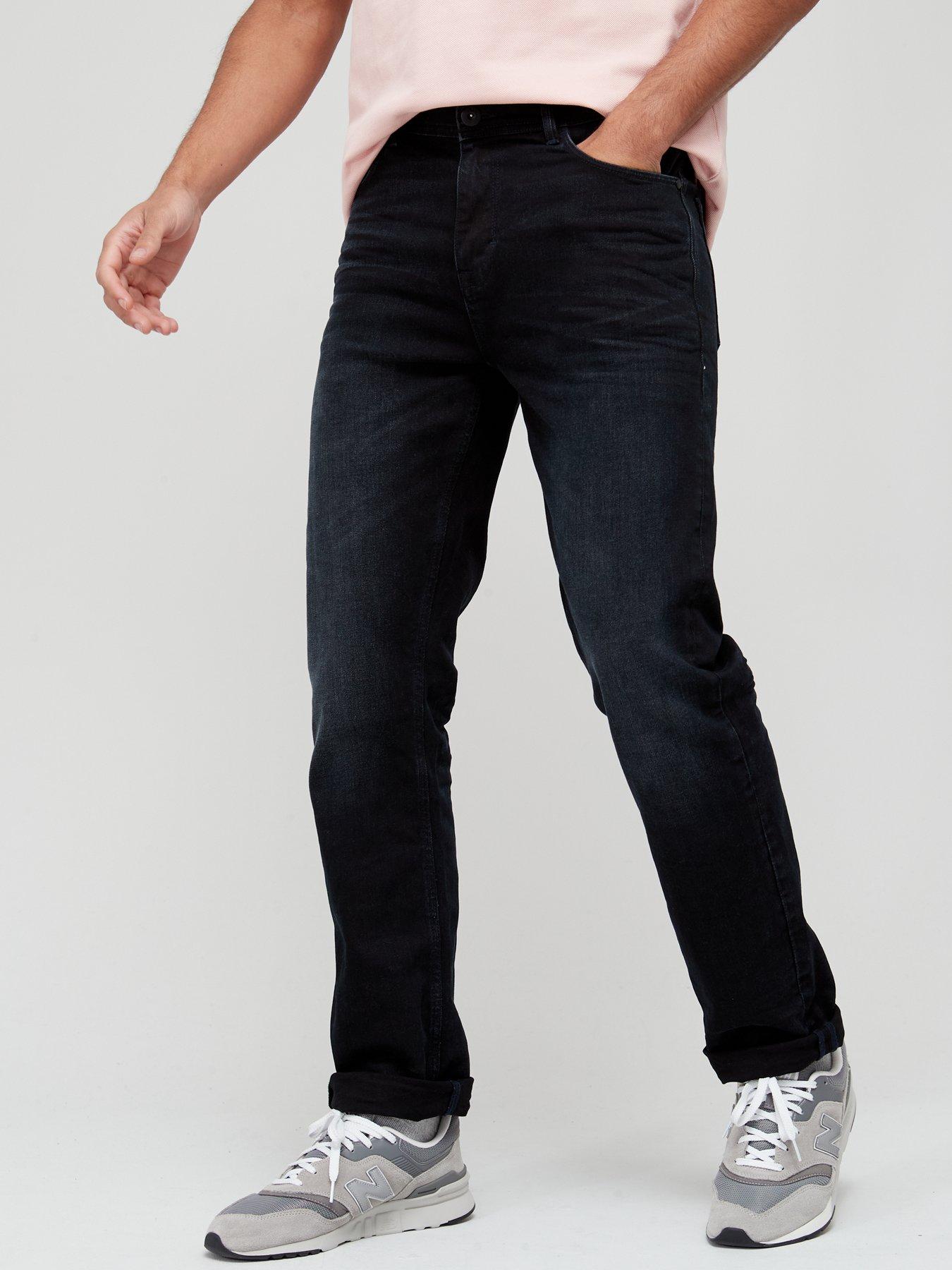 Mens Clothing Jeans Straight-leg jeans Save 2% Balmain Denim Jeans in Black for Men 