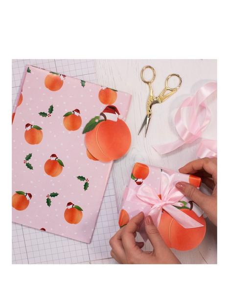 ginger-ray-peach-design-christmas-wrapping-paper-kit