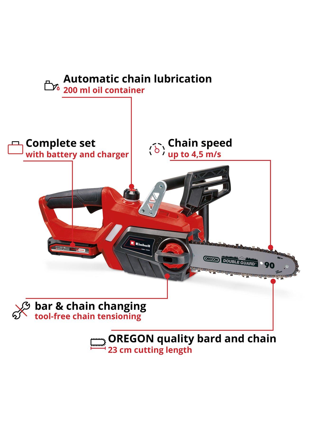 Einhell 18v chainsaw hot sale