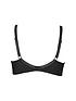  image of pour-moi-fiore-forever-full-cup-bra-black