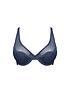  image of charnos-delice-lined-high-apex-plunge-underwire-bra-ink