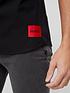  image of hugo-epson-w-red-patch-logo-short-sleeve-shirt-blacknbsp