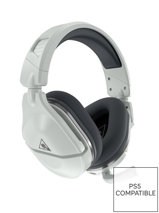 front image of turtle-beach-stealth-600p-white-gen-2-wireless-gaming-headset-for-ps5-amp-ps4