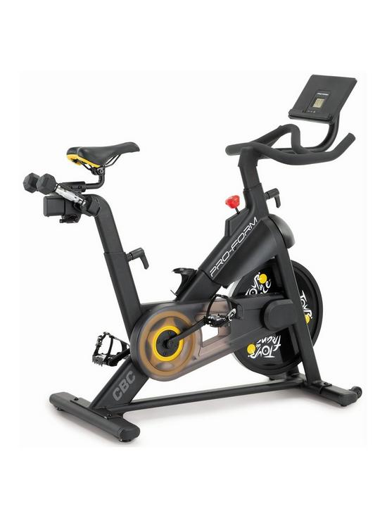 front image of pro-form-tdf-cbc-exercise-bike