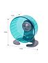  image of rosewood-pico-small-animal-exercise-wheel-teal