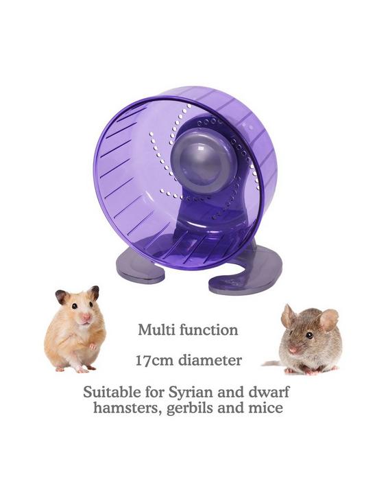 stillFront image of rosewood-pico-small-animal-exercise-wheel-purple