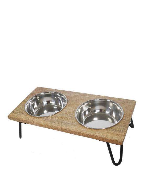 front image of rosewood-pet-wooden-double-diner