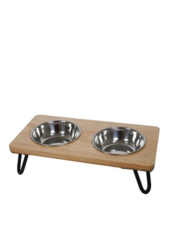 front image of rosewood-pet-wooden-double-diner