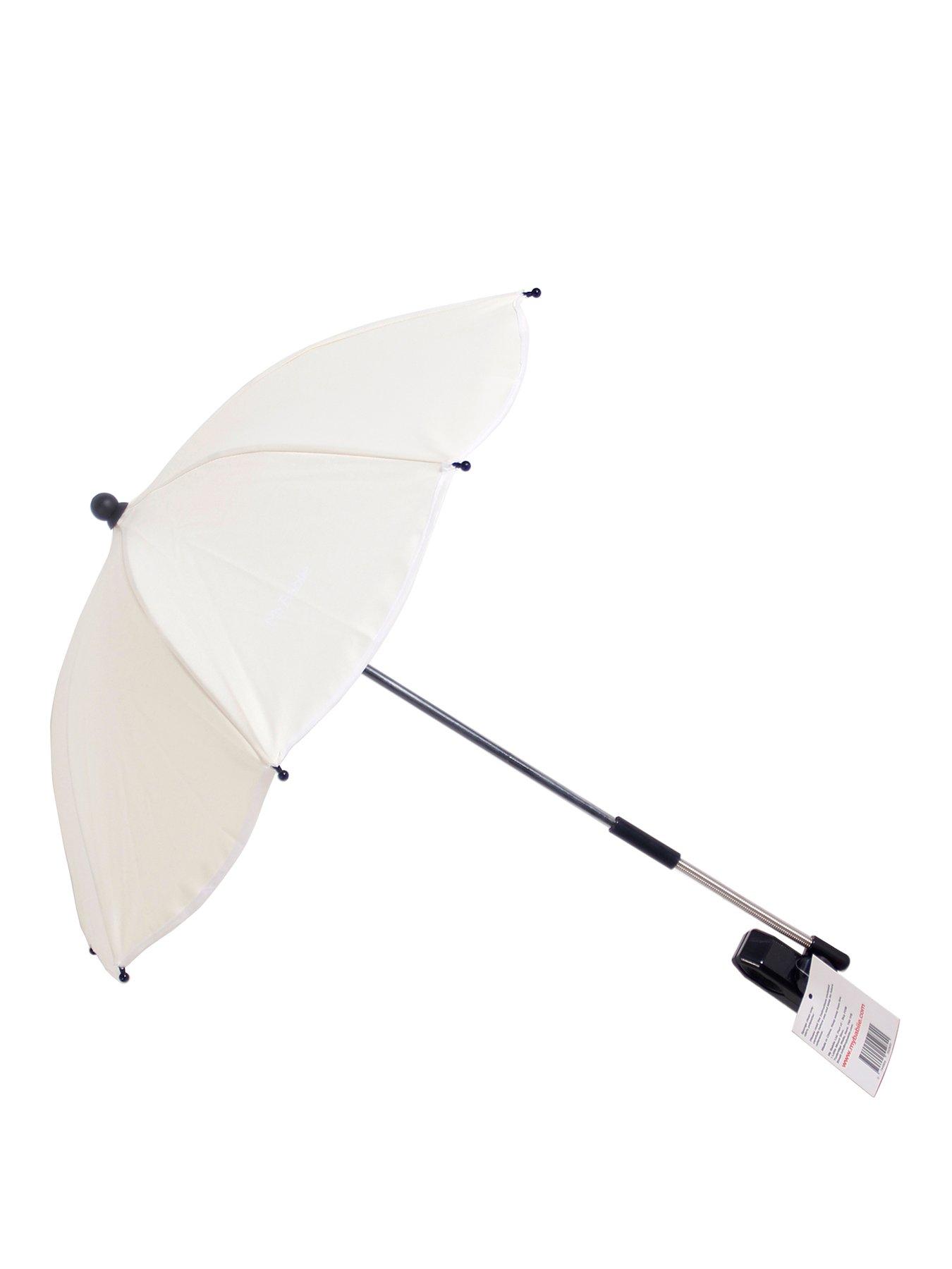 My Babiie Cream Pushchair Parasol