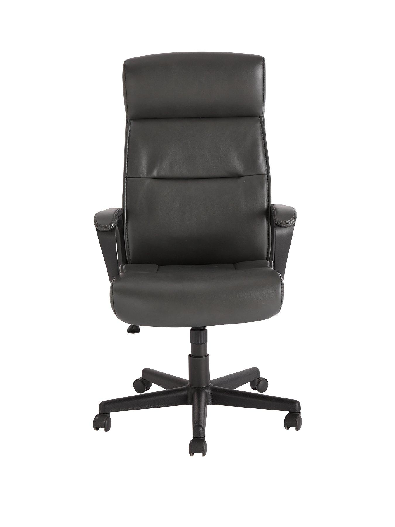 stillFront image of jericho-faux-leather-office-chair