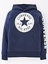  image of converse-older-boy-signature-chuck-patch-pullover-hoodie-navy