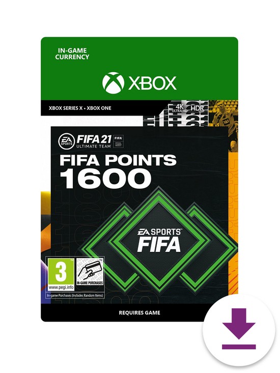 front image of xbox-fifa-21nbspultimate-teamtradenbsp1600-points-digital-download