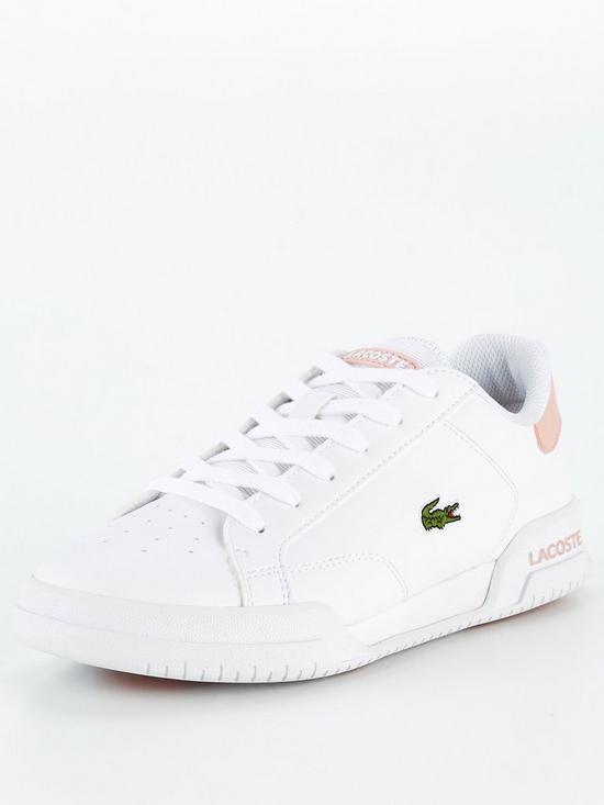 front image of lacoste-twin-serve-0721-lace-trainer