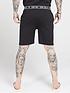  image of sik-silk-loose-fit-jersey-shorts-blacknbsp