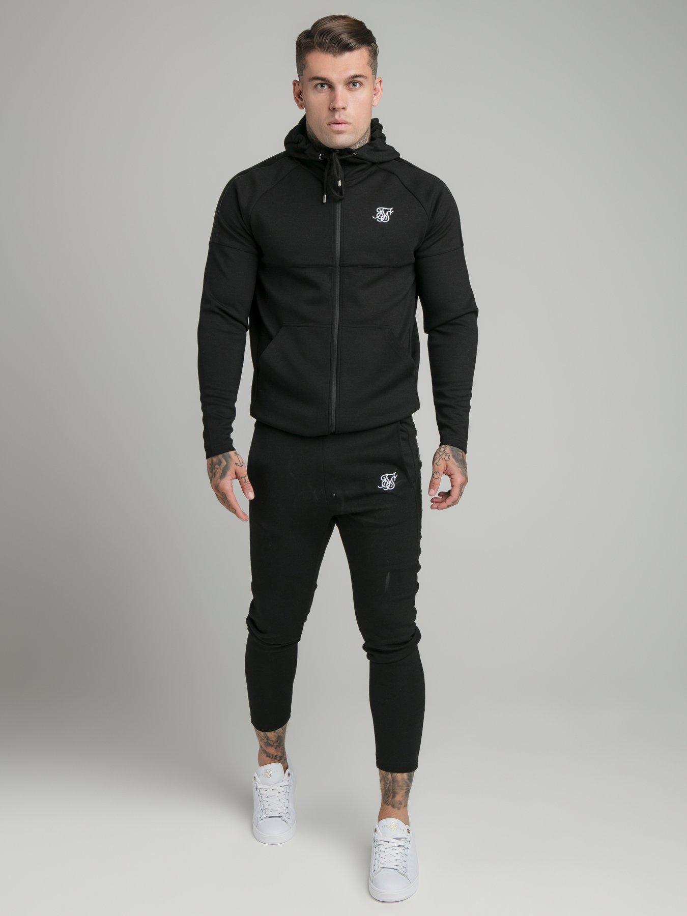 Silk silk tracksuit sales