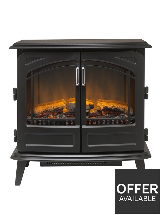 front image of dimplex-cassia-optiflame-electric-stove-fire