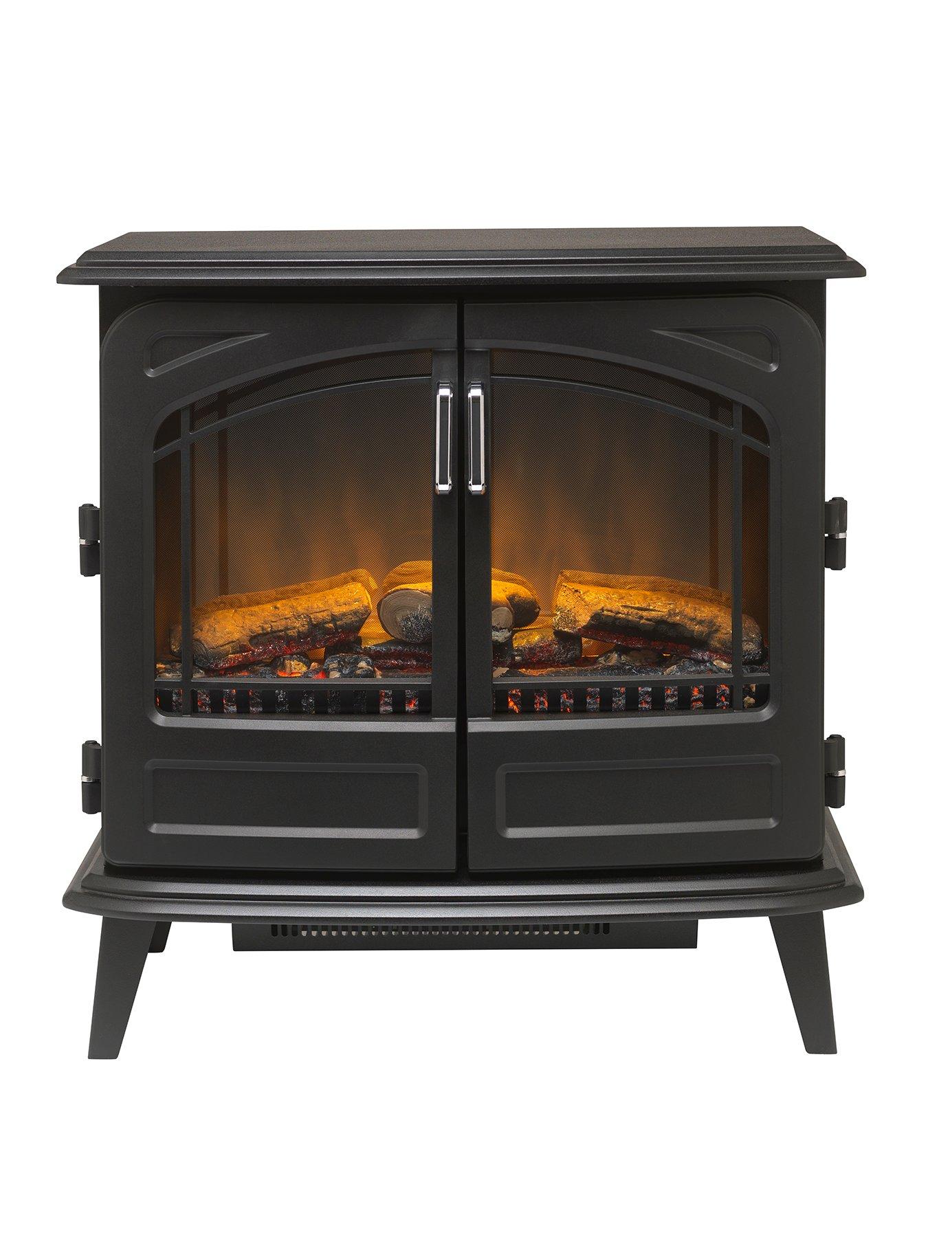 Image 1 of 7 of Dimplex Cassia Optiflame 2kW Electric Stove Fire, Remote Control