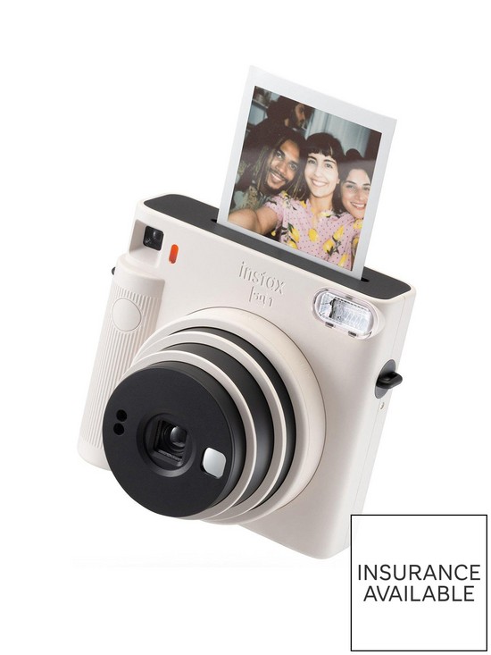 front image of fujifilm-instax-square-sq1-instant-camera-with-a-choice-of-10-or-30-shots