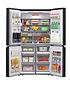  image of hisense-rq758n4swf1-91cm-width-total-no-frost-american-fridge-freezer-pure-flat-design