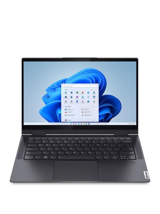 front image of lenovo-yoga-7i-laptop-14in-fhdnbspintel-evo-core-i5-1135g7nbsp8gb-ram-256gb-ssd-grey
