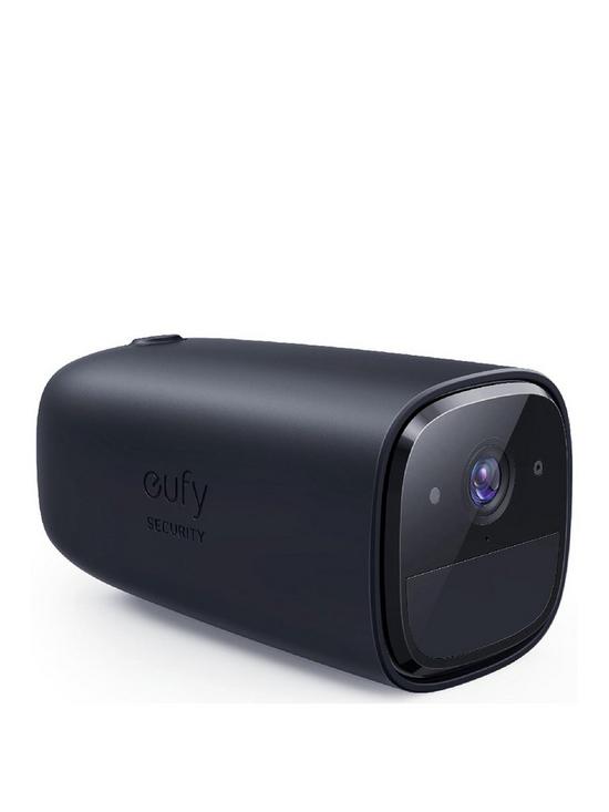 front image of eufy-eufycam-2-black-silicone-case-duo-pack
