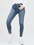  image of river-island-mid-rise-molly-jegging-washed-grey