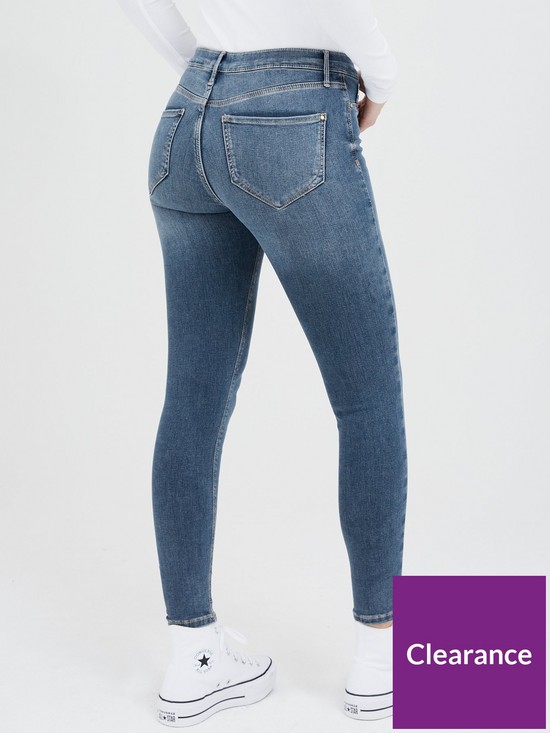 stillFront image of river-island-mid-rise-molly-jegging-washed-grey