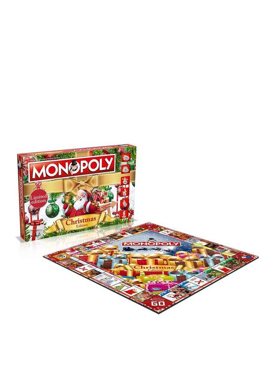 stillFront image of monopoly-christmas-monopoly-edition-board-game-from-hasbro-gaming