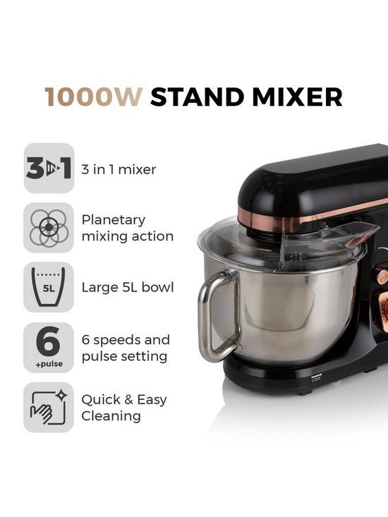 stillFront image of tower-1000w-stand-mixer-rose-gold