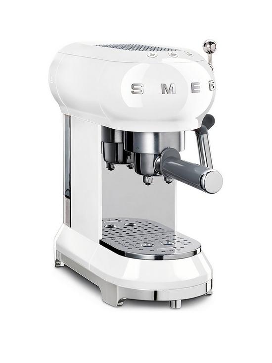 front image of smeg-espresso-coffee-machine-white