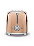  image of smeg-2-slice-toaster-rose-gold-special-edition