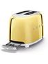  image of smeg-2-slice-toaster-gold-special-edition