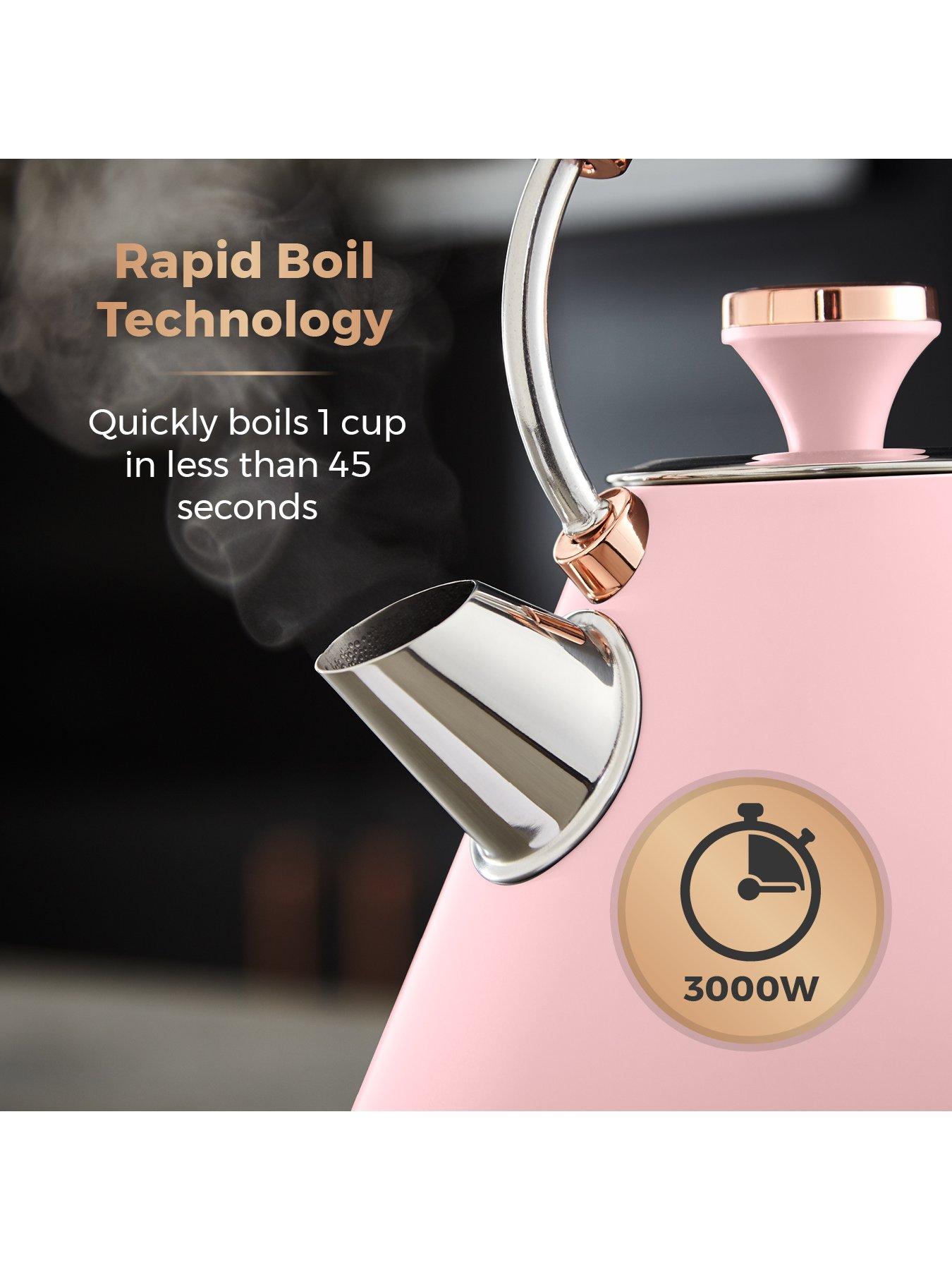 Image 4 of 6 of Tower Cavaletto 1.7L Pyramid Kettle - Pink