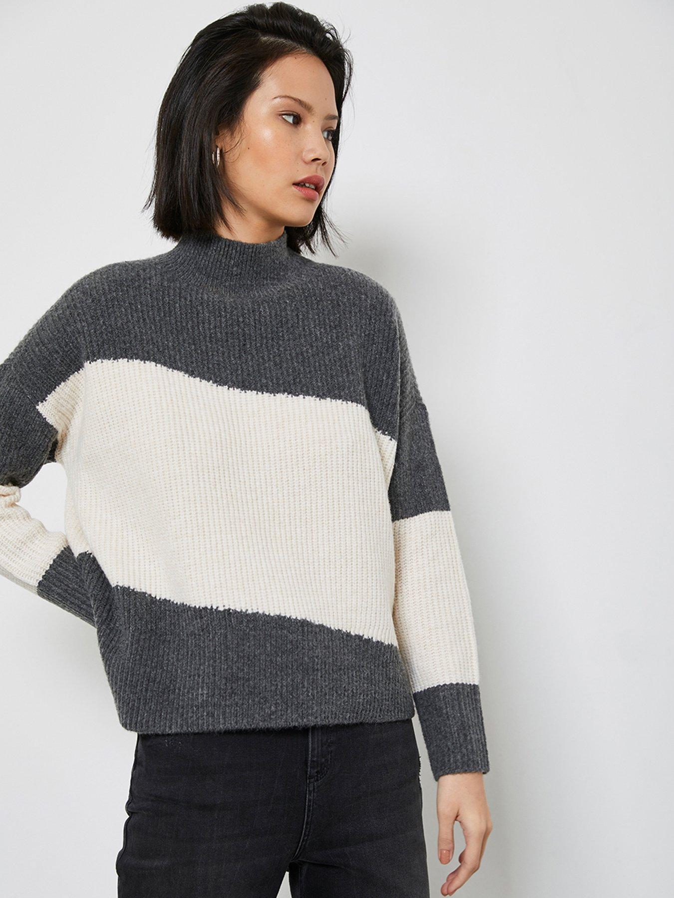 mint velvet chunky knit cardigan