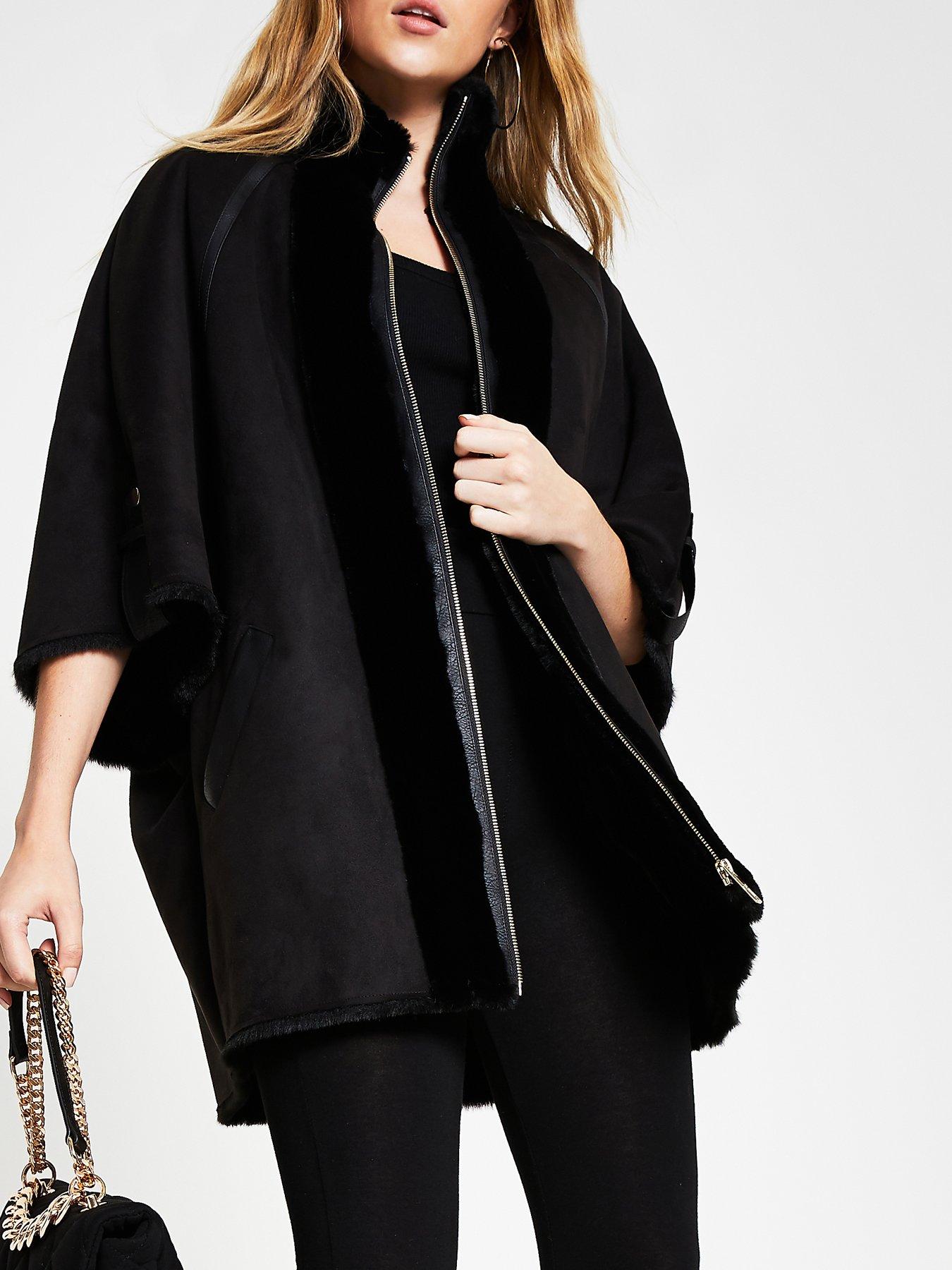 river island cape coat