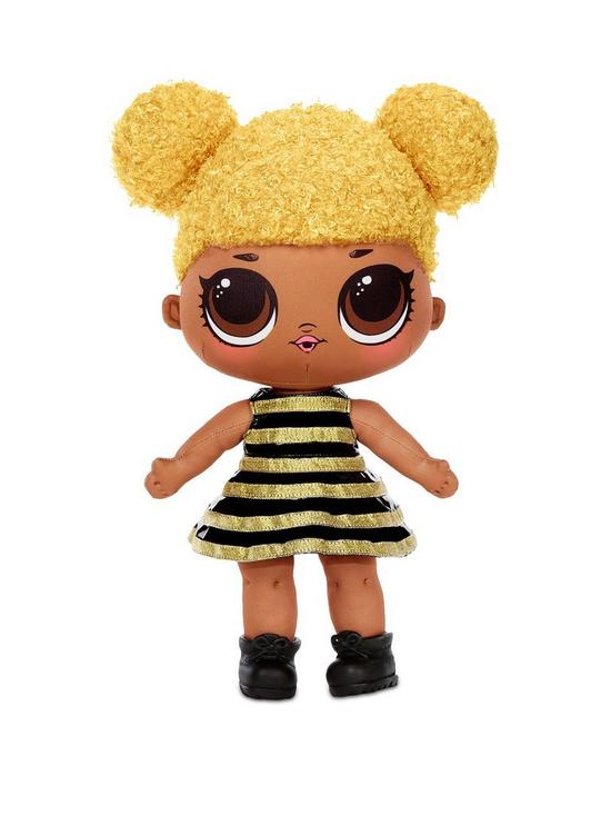 front image of lol-surprise-queen-bee-ndash-huggable-soft-plush-doll
