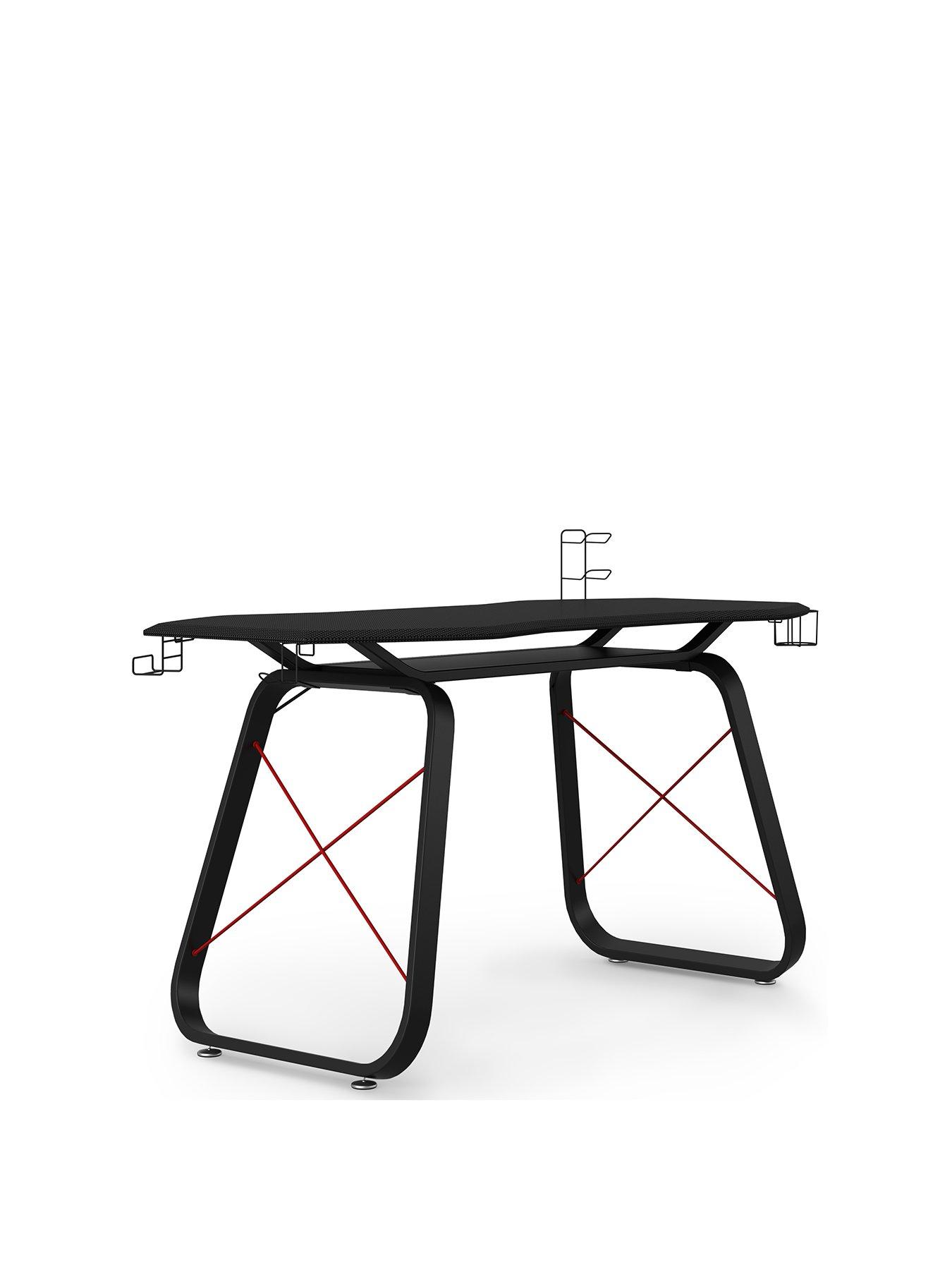 front image of alphason-oblivion-gaming-desk