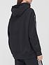 image of adidas-originals-3d-trefoil-oversized-hoodie-black
