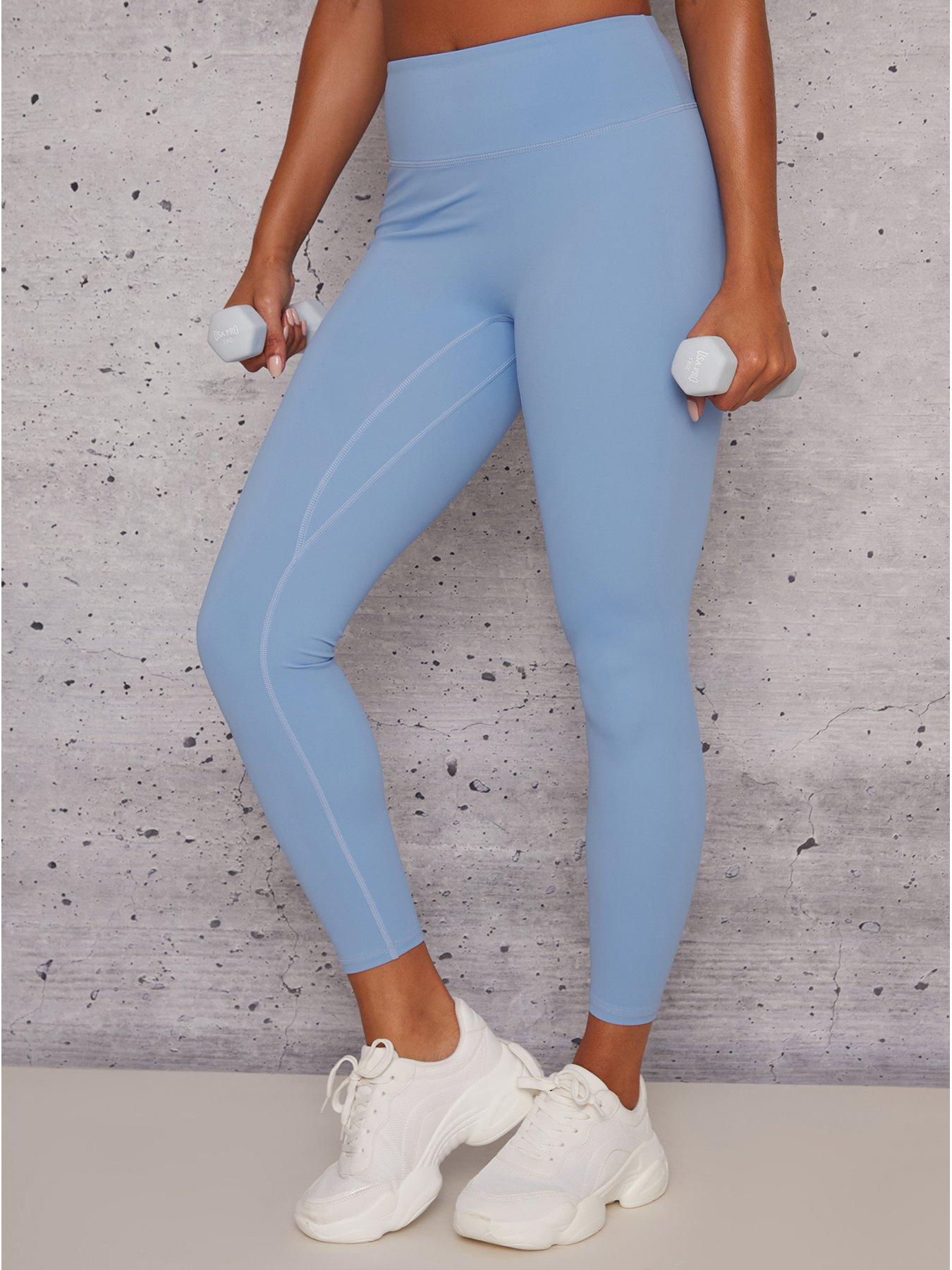 Chi Chi London Amy Leggings - Blue 
