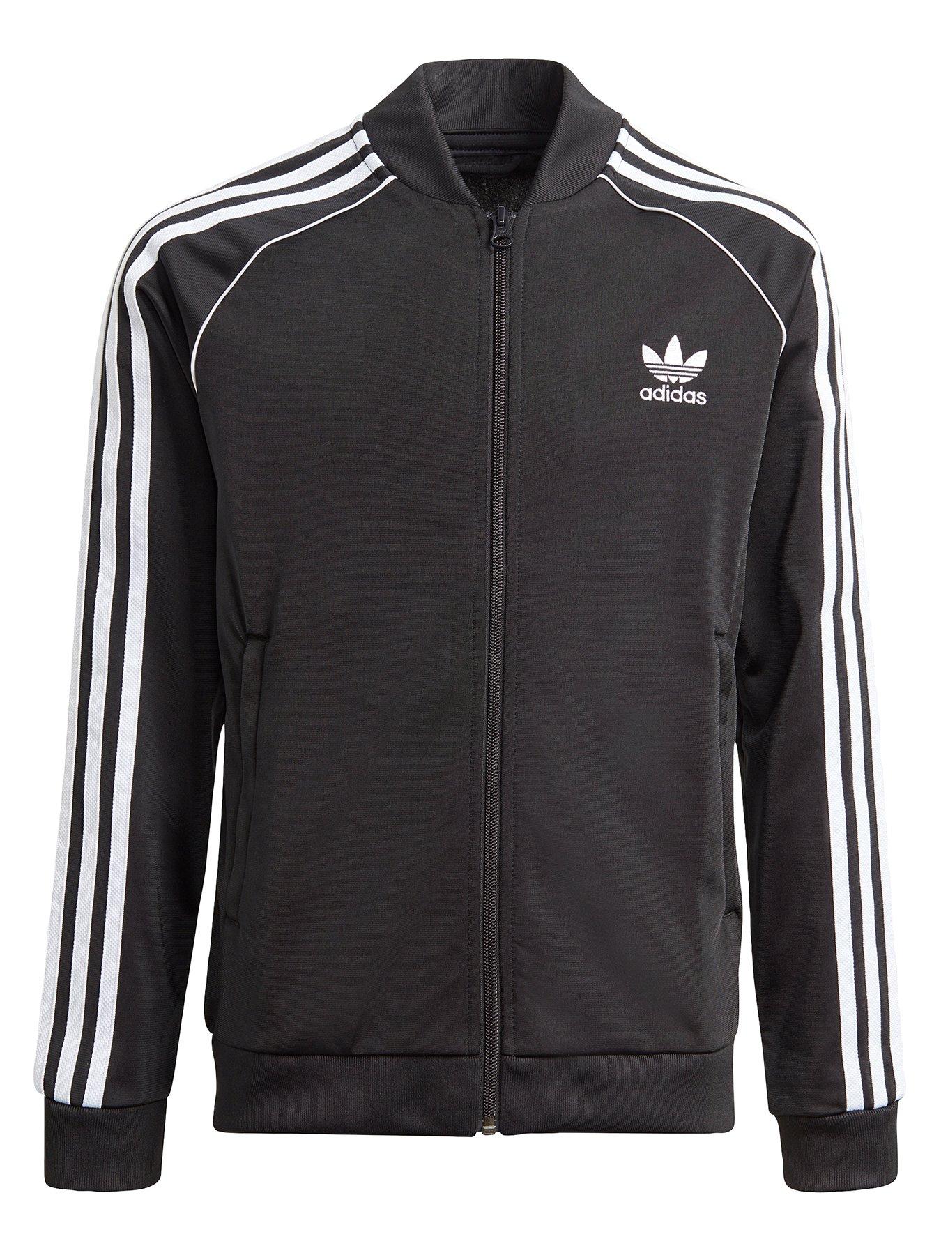 adidas Originals Superstar Track Top Black littlewoods