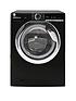  image of hoover-h-wash-300-h3ws495tacbe1-80nbsp9kg-load-1400-spin-washing-machine-black