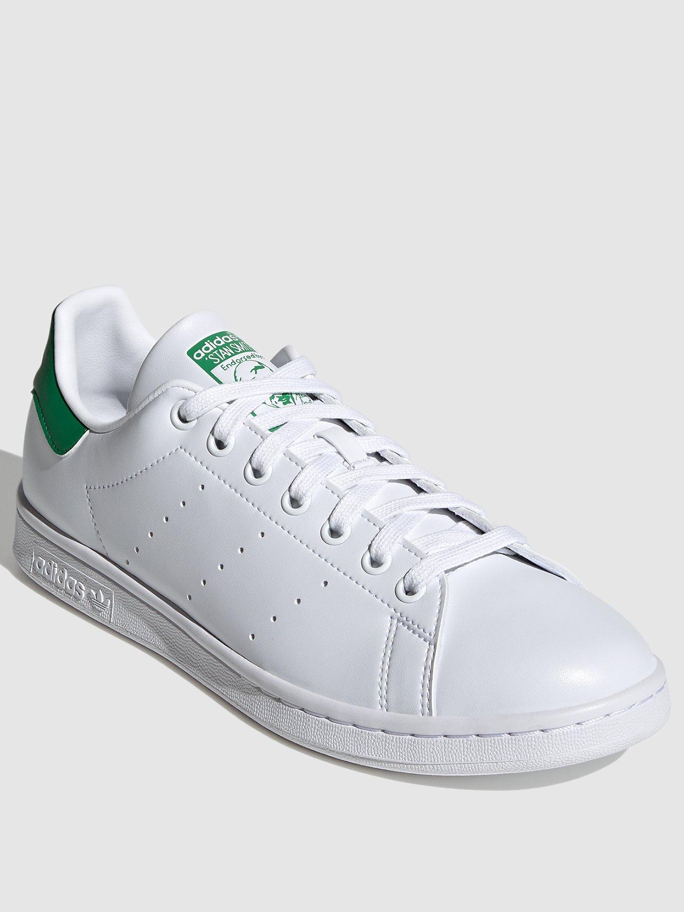 Stan smith hot sale green tab