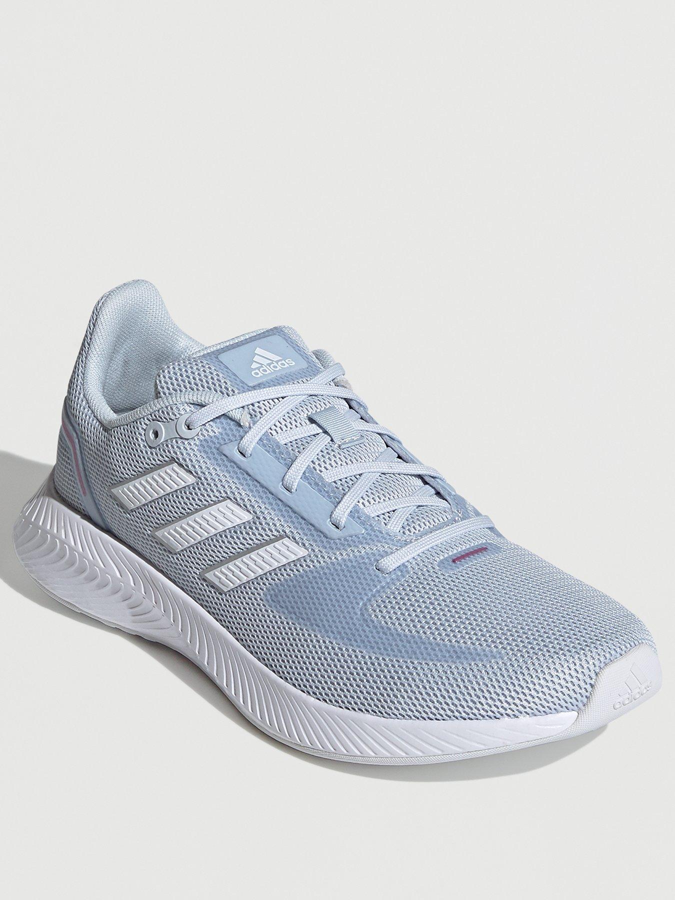 blue adidas trainers womens