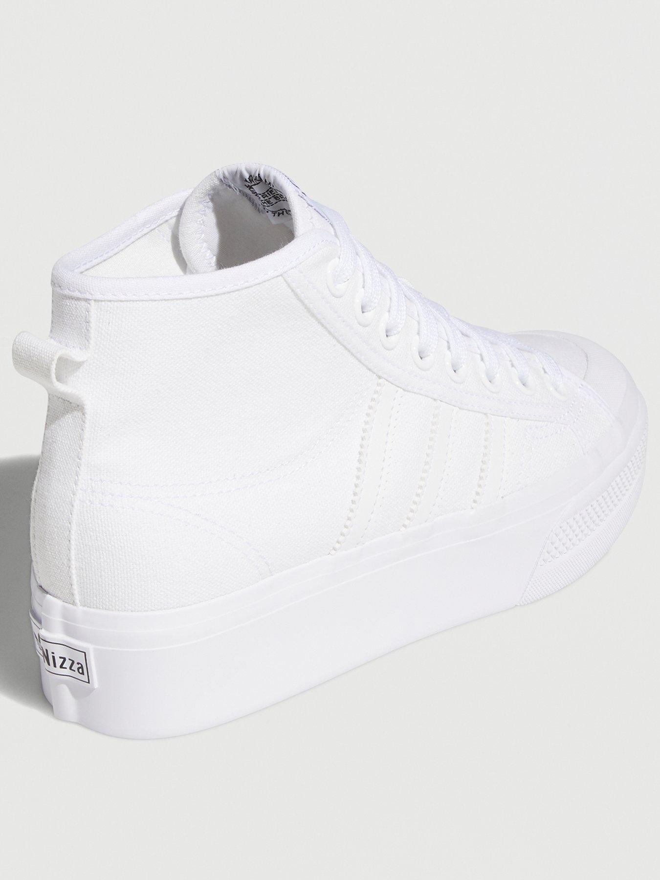 stillFront image of adidas-originals-womens-nizza-platform-mid-trainers-white